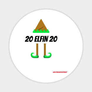 2020 Christmas Holidays Elf Gift Magnet